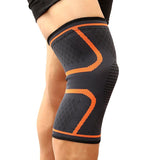 Knee Brace - Compression Support Sleeve ~ Lift and Rise! - Brace Professionals - Orange / Medium / Single