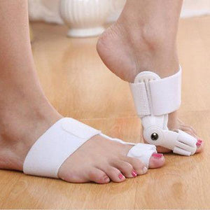 Bunion Splint &  Big Toe Corrector - Adjustable Hinged Brace! - Brace Professionals - Left