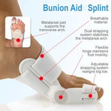 Bunion Splint &  Big Toe Corrector - Adjustable Hinged Brace! - Brace Professionals - 